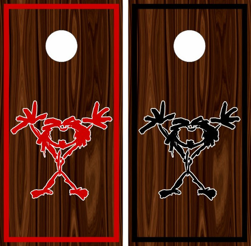 Pearl Jam Version 2 Cornhole Wraps - Set of 2