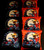 American Flag Bald Eagle Version 8 Cornhole Bags - Set of 8