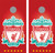 Liverpool F.C. Cornhole Wraps - Set of 2