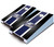 Georgia Southern Eagles Striped Tabletop Set with Bags