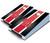 Houston Cougars Striped Tabletop Set with Bags