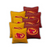 Iowa State Stained Pyramid Cornhole Set with Bags