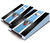 Maine Black Bears Striped Tabletop Set with Bags