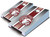Mississippi State Bulldogs Striped Tabletop Set with Bags