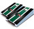 UAB Blazers Striped Tabletop Set with Bags