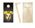 Valparaiso Crusaders Slanted Cornhole Set with Bags