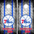 Philadelphia 76ers Version 4 Cornhole Wraps - Set of 2