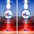 Philadelphia 76ers Version 6 Cornhole Wraps - Set of 2
