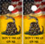 Don't Tread On Me Version 2 Cornhole Wraps - Set of 2