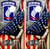 173rd Airborne American Flag Cornhole Wraps - Set of 2