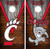 Cincinnati Bearcats Version 4 Cornhole Wraps - Set of 2