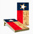 Texas Flag Burnt Wood Cornhole Set with Bags