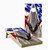 Triangle American Bald Eagle Cornhole Set with Bags