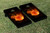 Flaming Basketball Cornhole Set with Bags