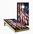 American Flag Concrete Cornhole Set with Bags