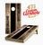 New Orleans Football Stained Stripe Cornhole Set with Bags