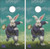 White Rabbit Cornhole Wraps - Set of 2