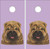 Shar Pei Puppy Cornhole Wraps - Set of 2