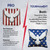 Bird Flag White Professional Cornhole Bags - Set of 8