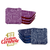 Blue Purple Tech Professional Cornhole Bags - Set of 8