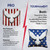 Bird Flag White Tournament Cornhole Bags - Set of 8