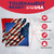 Sideway Flag Tournament Cornhole Bags - Set of 8