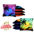 Colorful Beach Tournament Cornhole Bags - Set of 8