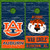 Auburn Tigers Version 6 Cornhole Set with Bags