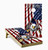 Bald Eagle & American Flag, Celebrating 250 Years Cornhole Set with Bags
