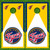 Indiana Fever Version 7 Cornhole Wraps - Set of 2