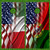 Italian American Portuguese Flag Cornhole Wraps - Set of 2