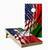 Italian American Portuguese Flag Cornhole Set with Bags