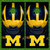 Michigan Wolverine Version 19 Cornhole Set with Bags