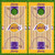 Los Angeles Lakers Version 5 Cornhole Set with Bags