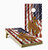 Wyoming Cowboys American Flag Cornhole Set with Bags