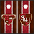 Robert Williams' Custom Cornhole Wraps - Set of 2