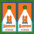 Michael Dunn's Custom Cornhole Wraps - Set of 2 (Design #12)