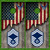 Air Force American Flag Cornhole Set with Bags