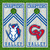 Brent Burkhart's Custom Cornhole Wraps - Set of 2 (Design #3)