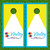 Vitality's Custom Cornhole Wraps - Set of 2