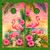 Tropical Flamingos Cornhole Wraps - Set of 2