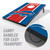  Buffalo Bills MDF Tailgate Cornhole Set with Team Bags