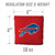 Buffalo Bills Dual-Sided All-Weather Cornhole Bags – Set of 8