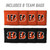 Cincinnati Bengals Dual-Sided All-Weather Cornhole Bags – Set of 8