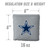 Dallas Cowboys Dual-Sided All-Weather Cornhole Bags – Set of 8