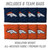 Denver Broncos Slogan Series Cornhole Set with Team Bags