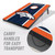 Denver Broncos MDF Tailgate Cornhole Set with Team Bags