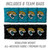 Jacksonville Jaguars Slogan Series Cornhole Set with Team Bags