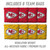 Kansas City Chiefs Tailgate Cornhole Set with Team Bags