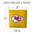 Kansas City Chiefs Dual-Sided All-Weather Cornhole Bags – Set of 8